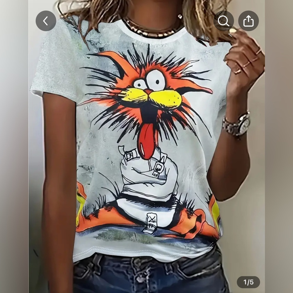 Graphic Short Sleeve Tee - White